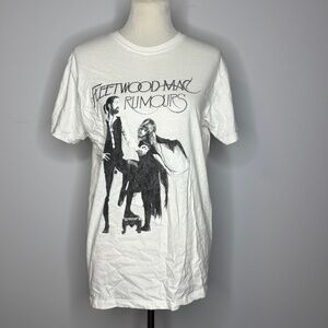 Fleetwood Mac - White Graphic Tee